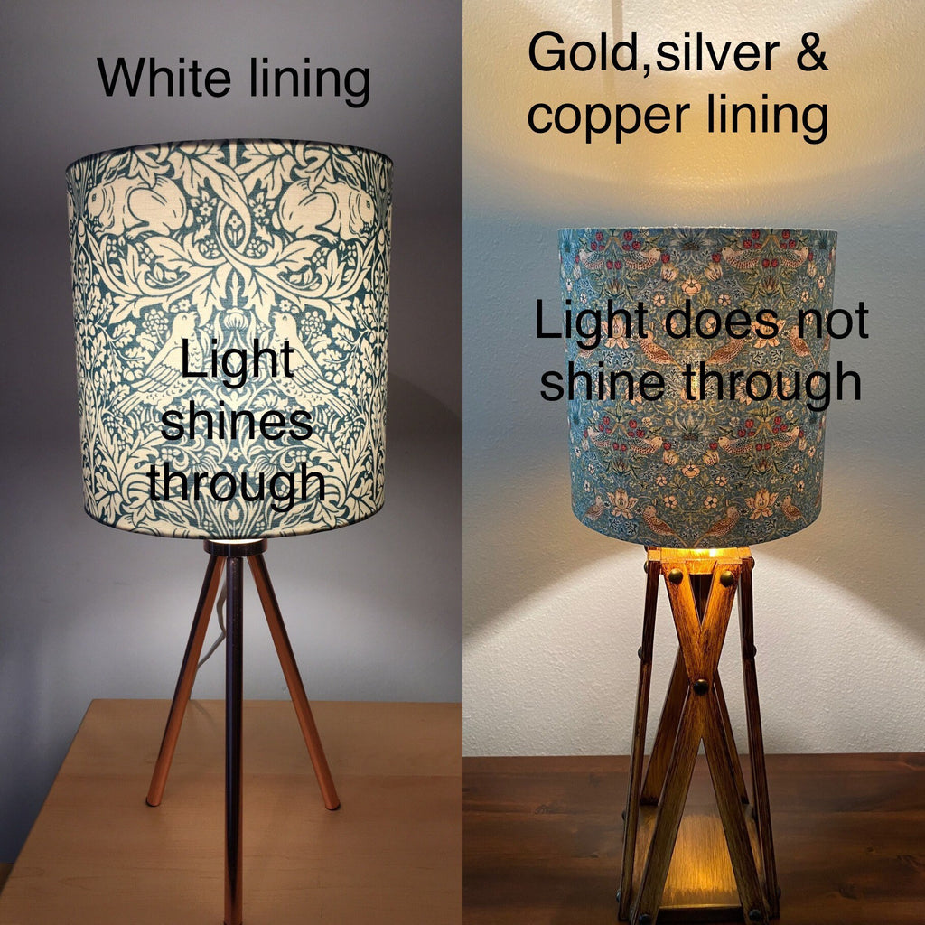Tropical Island Floral Garden Handmade Lampshade