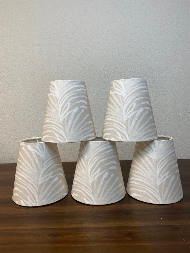Custom Fabric Sconce Chandelier Candelabra Lampshade using customer supplied fabric