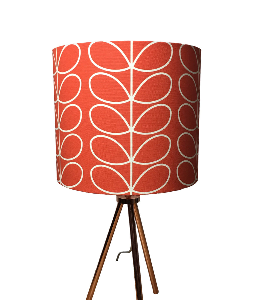 Orla Kiely Linear Stem Tomato Handmade Lampshade