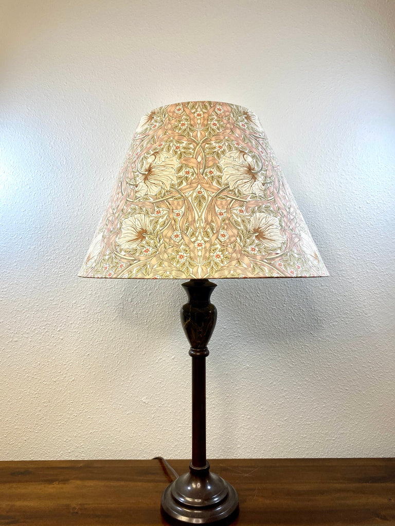 William Morris Pimpernel Blush Handmade Lampshade (New)