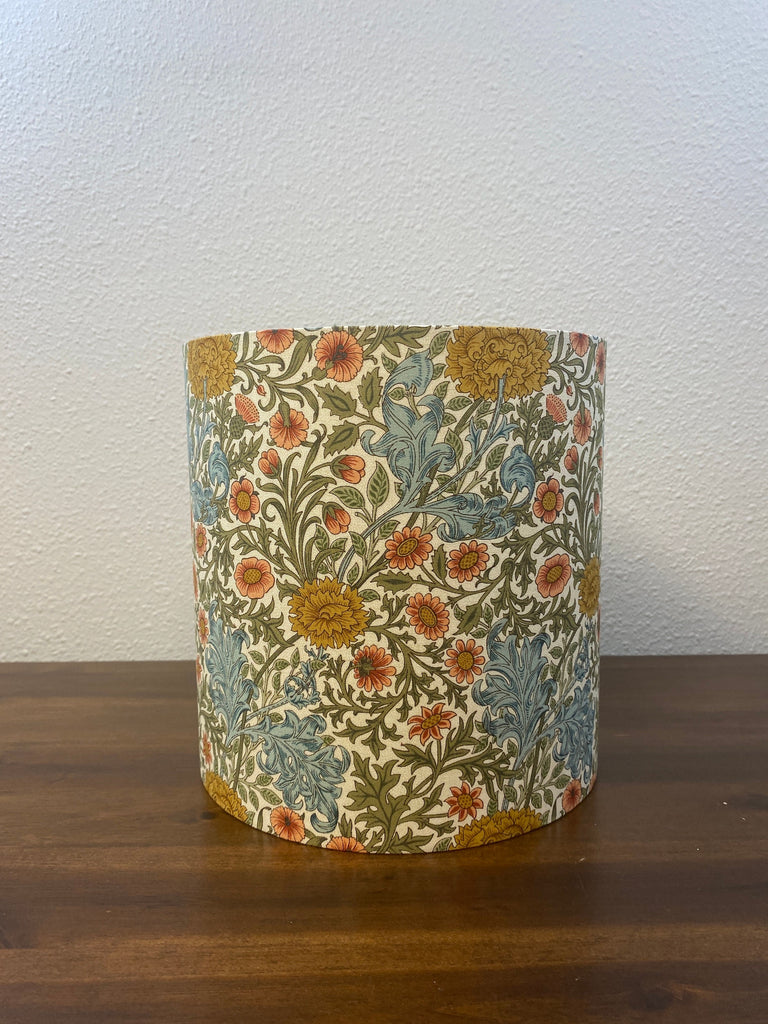 William Morris Leicester Double Floral Bough Porcelain Handmade Lampshade (New)