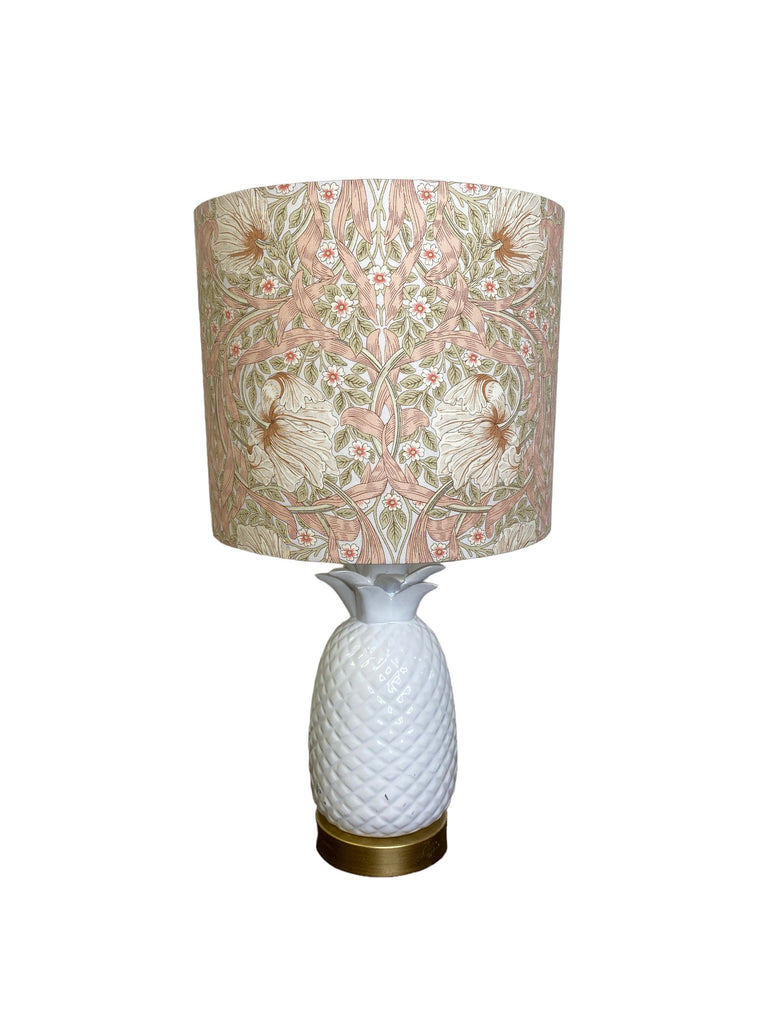 William Morris Pimpernel Blush Handmade Lampshade (New)