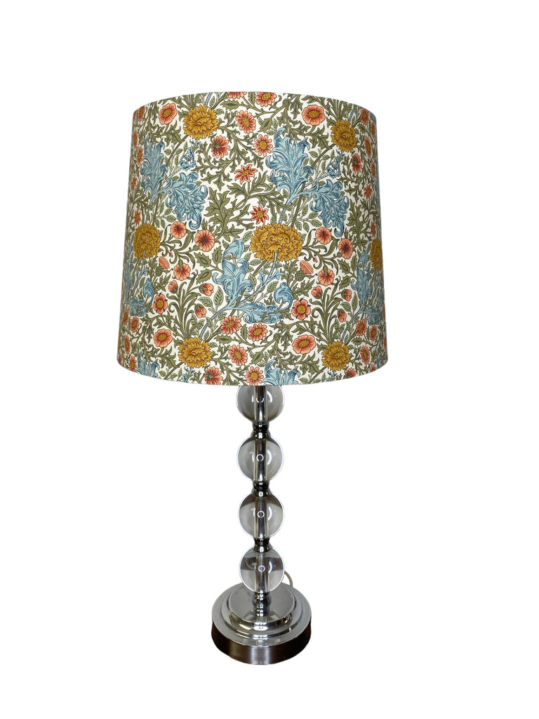 William Morris Leicester Double Floral Bough Porcelain Handmade Lampshade (New)