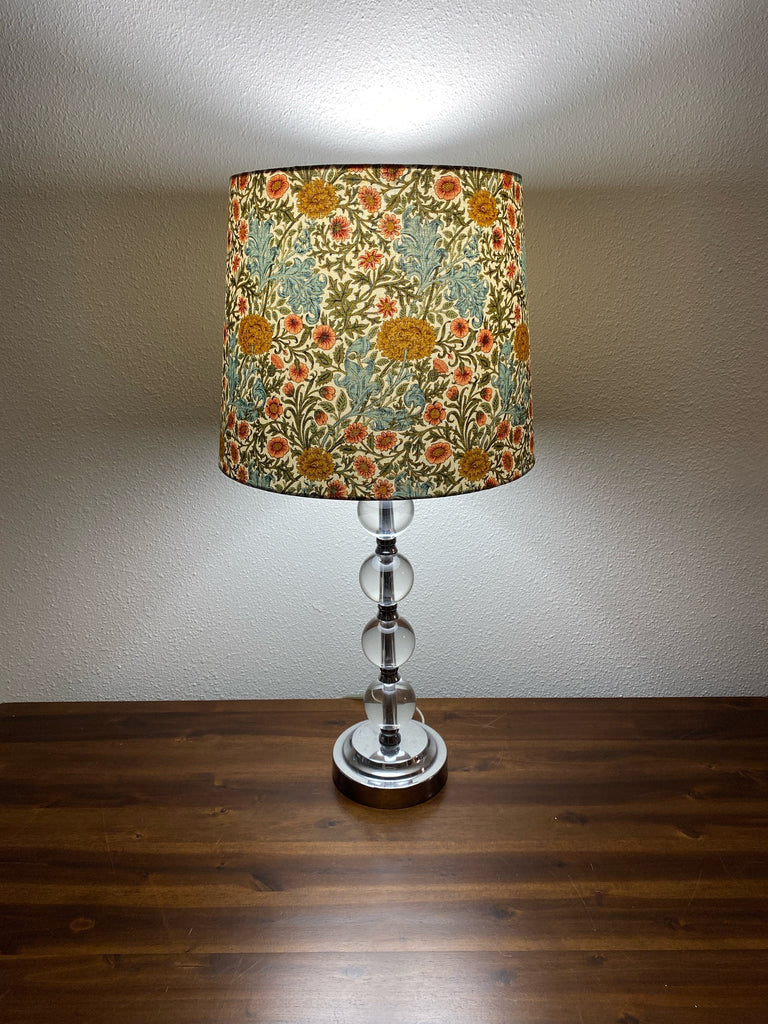 William Morris Leicester Double Floral Bough Porcelain Handmade Lampshade (New)