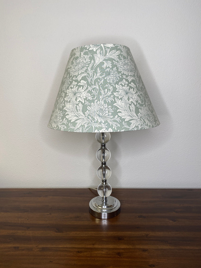 William Morris Leicester Chrysanthemum Olive Handmade Lampshade (New)