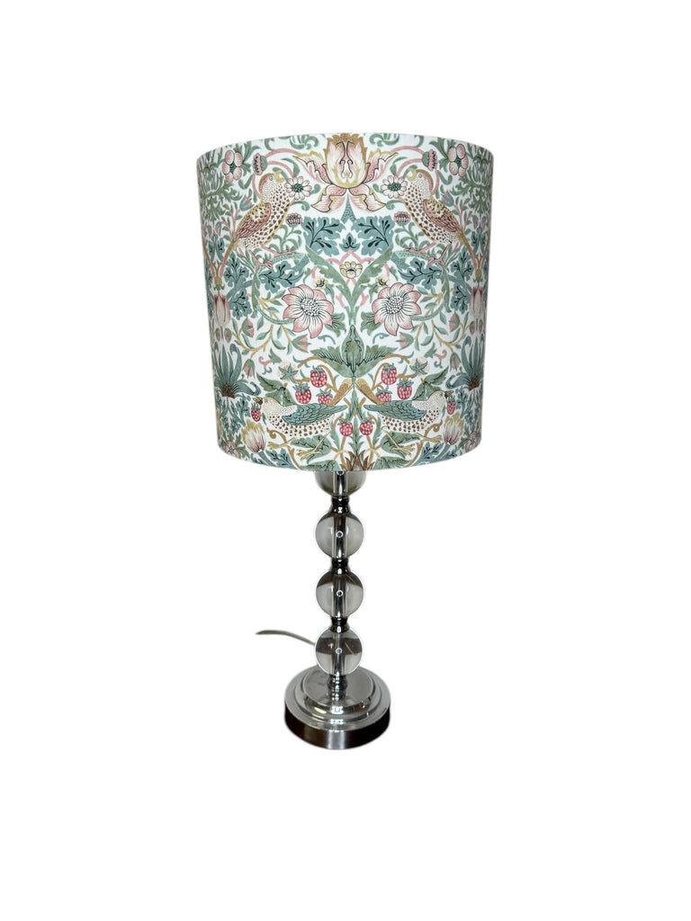 William Morris Strawberry Thief Olive Handmade Lampshade (New)