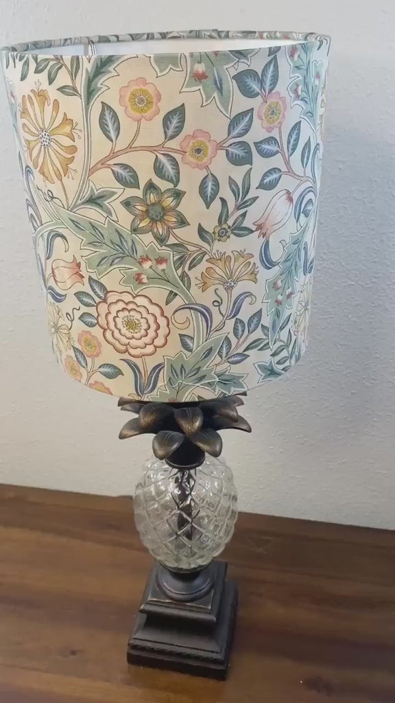 William Morris Wilhemina Linen Handmade Lampshade (New)