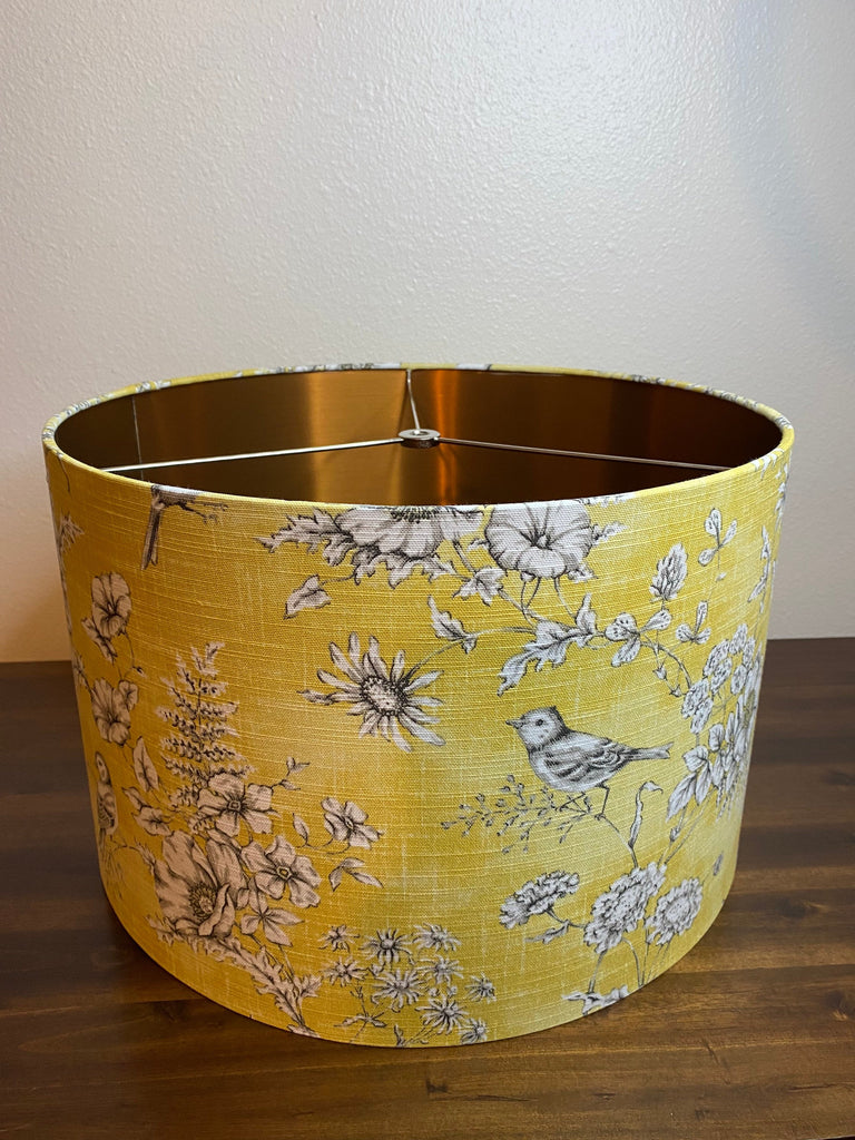 Iliv Finch Toile Buttercup Handmade Lampshade